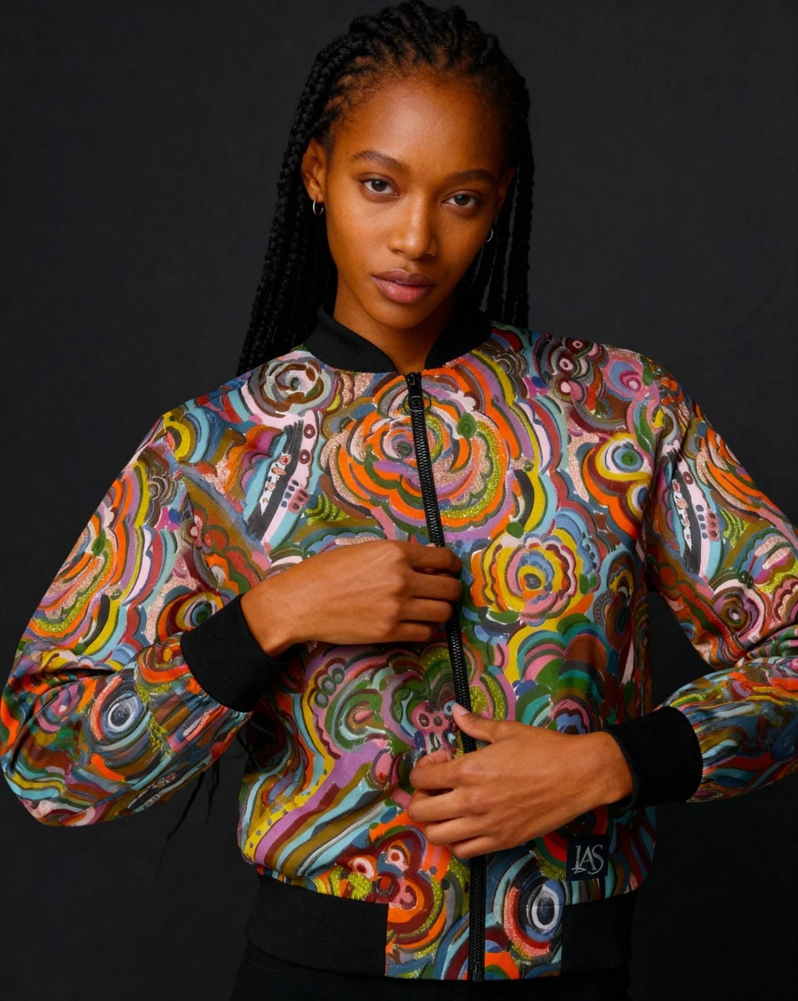 Fall Fiesta Warm Women's Bomber Jacket - Lana Art Sweden