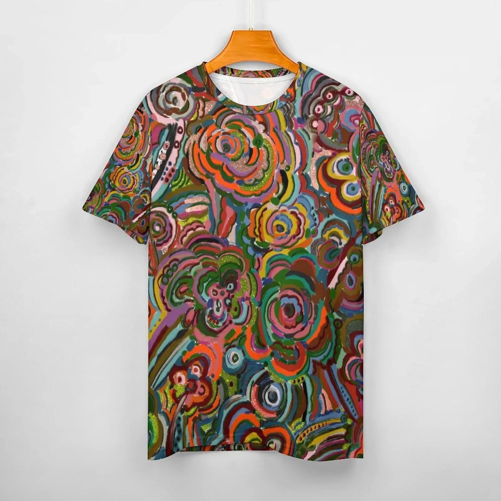 Fall Fiesta Women's Cotton T-shirt - Lana Art Sweden