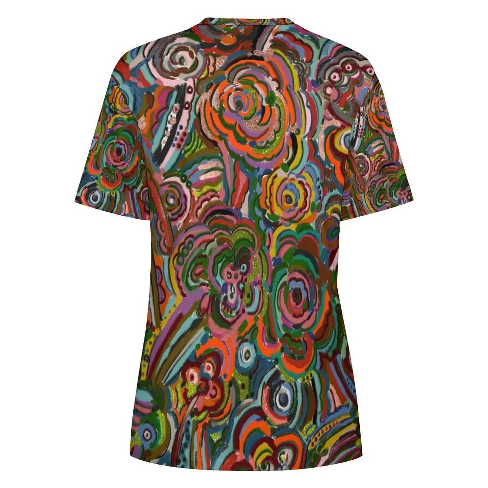 Fall Fiesta Women's Cotton T-shirt - Lana Art Sweden