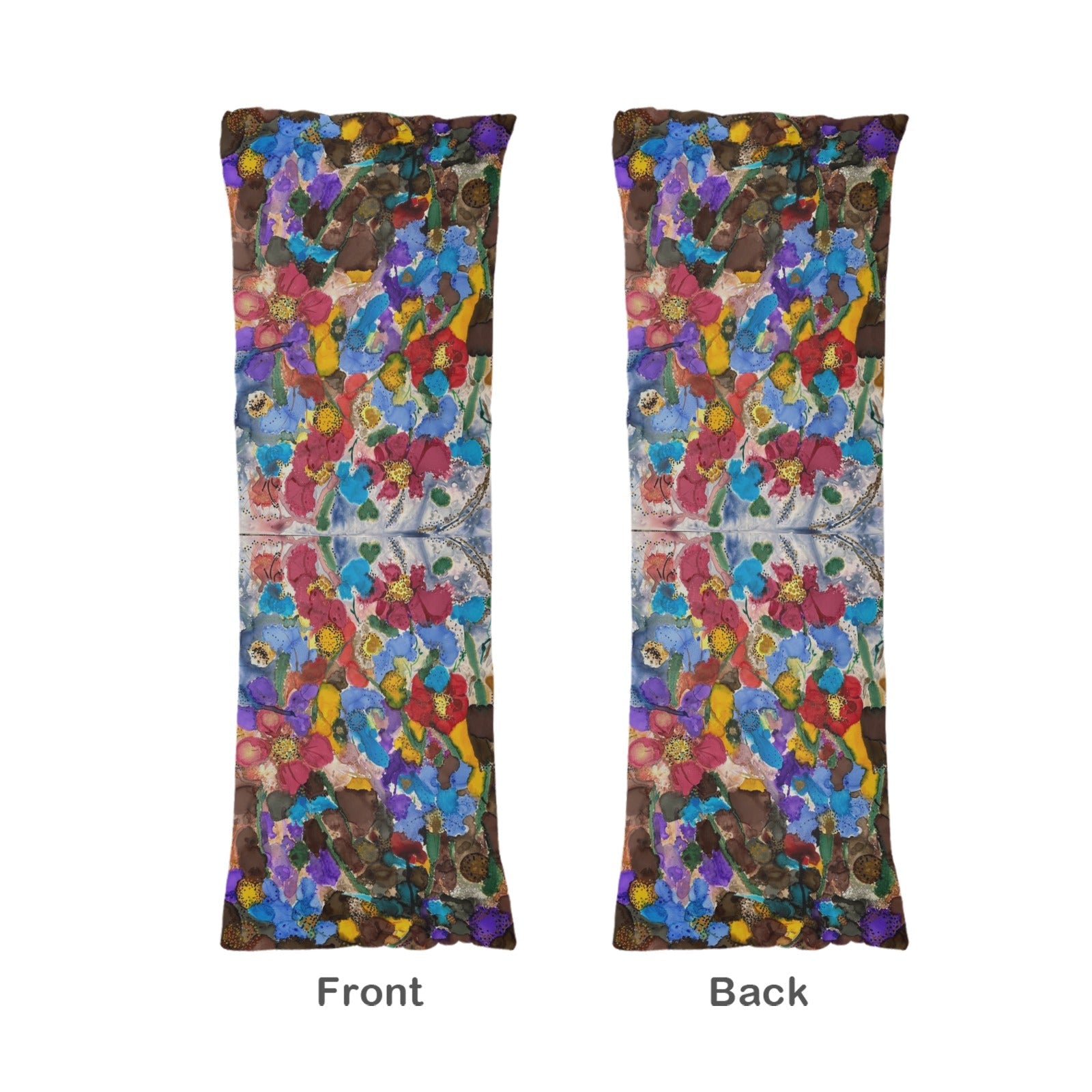 Fall Flowers Body Pillow Case 20" x 54" - Lana Art Sweden