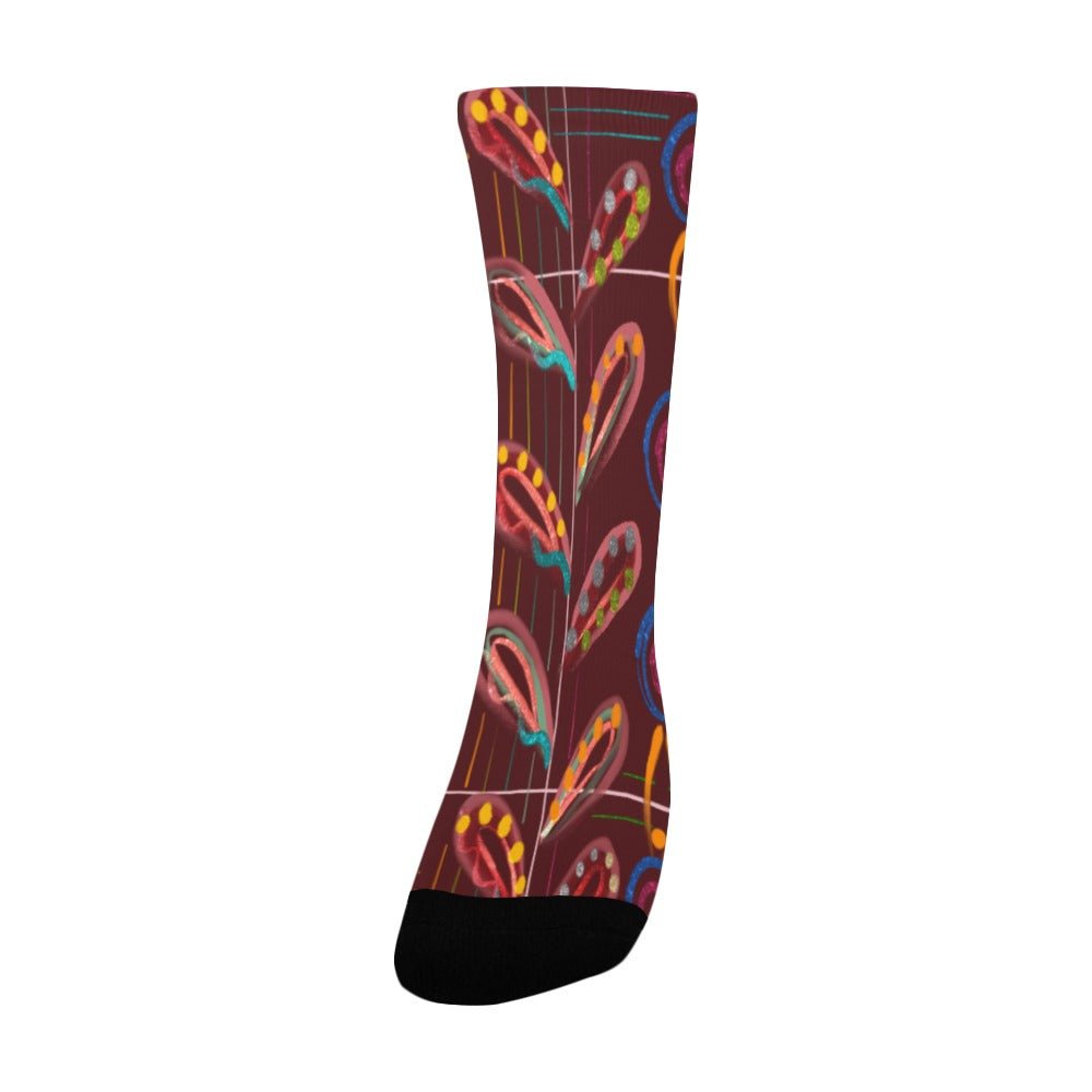 Fancy Peas Women's Custom Socks - Lana Art Sweden