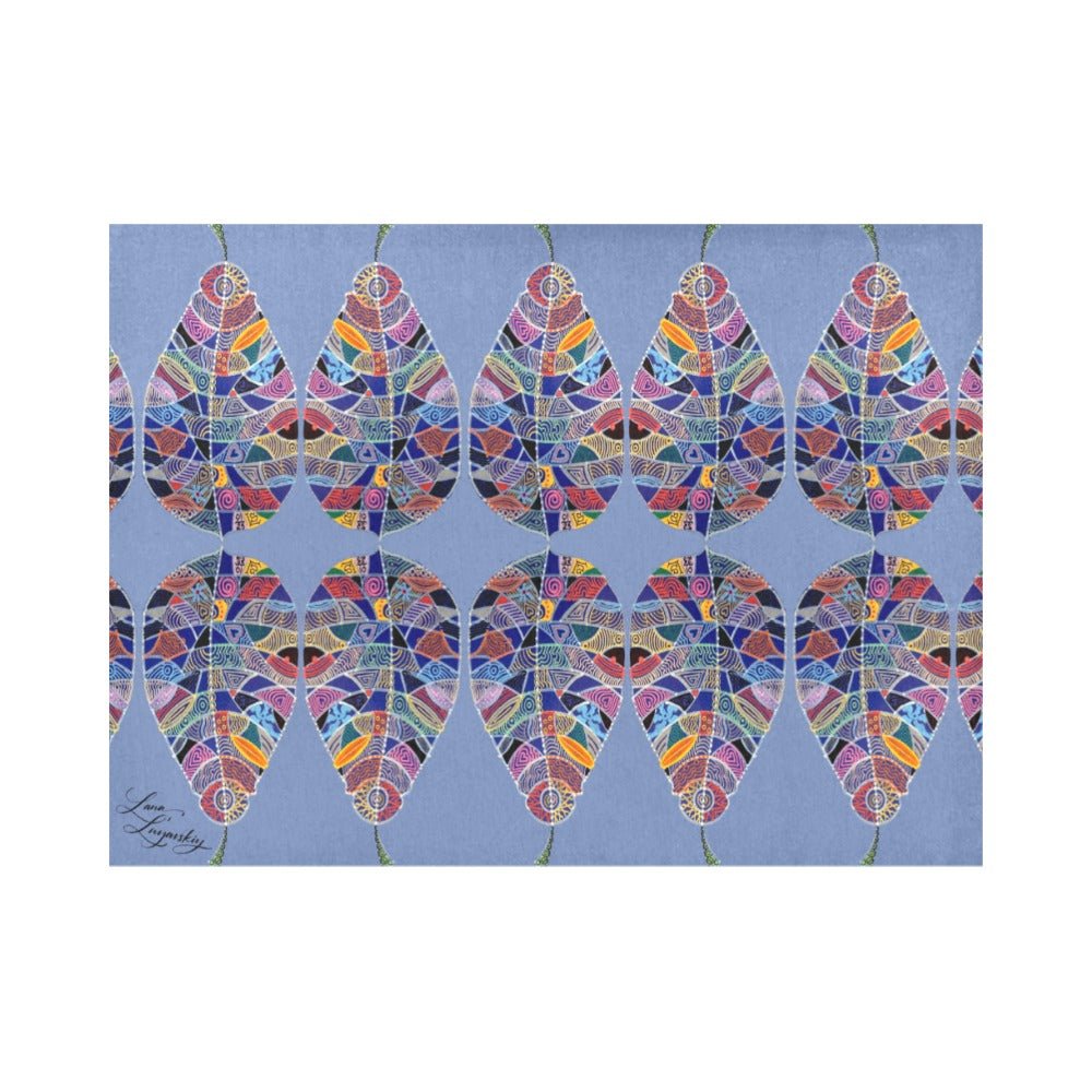 Fantasy Leaf Lavender Placemat 14’’ x 19’’ (Set of 4) - Lana Art Sweden
