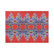 Fantasy Leaf Red Placemat 14’’ x 19’’ (Set of 4) - Lana Art Sweden