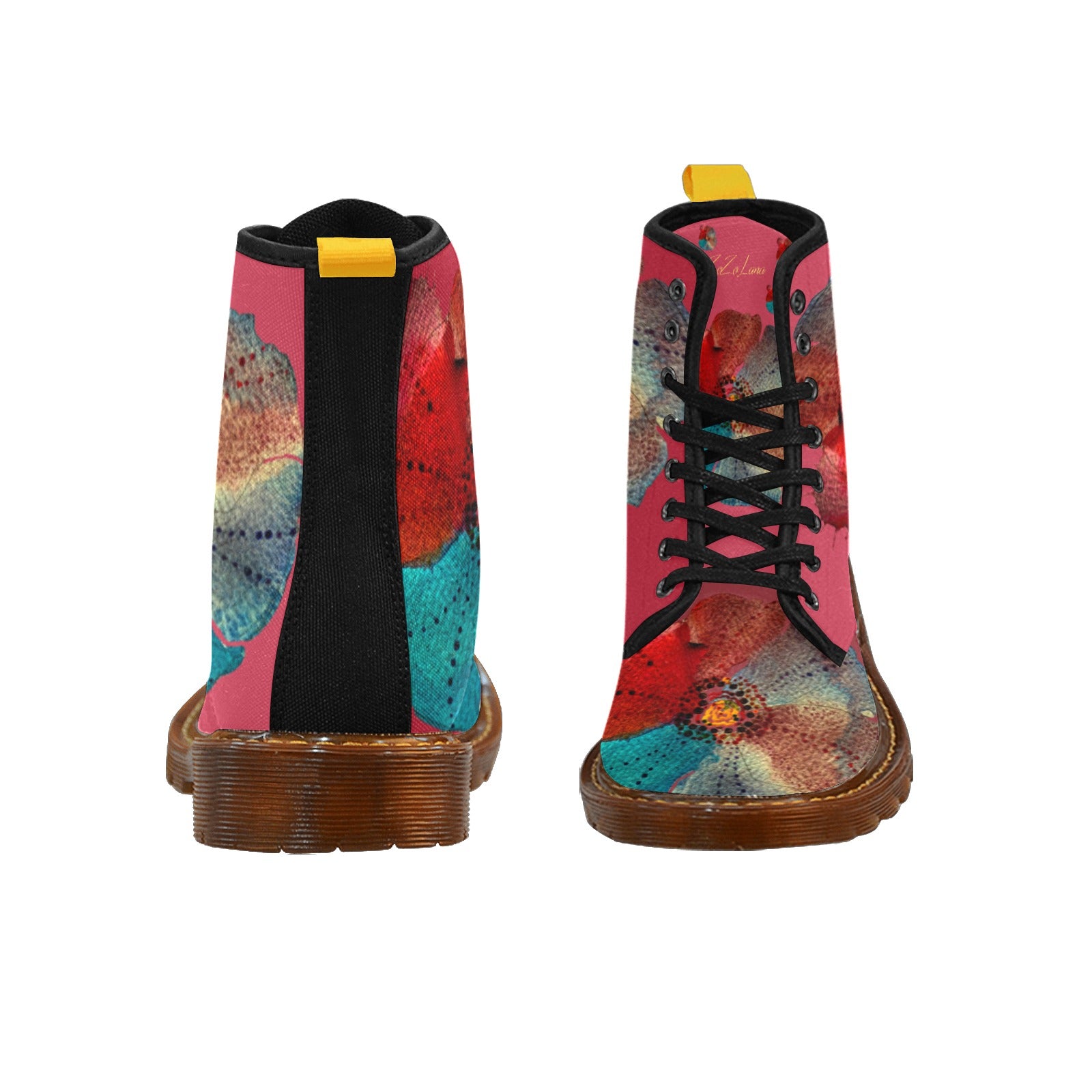ZoZoLana Vie en Rose Nylon Canvas Boots For Women Model 1203H