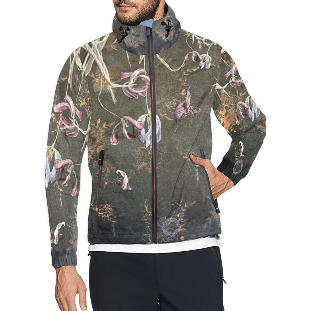 Damaskus Tulip Noir Unisex  Windbreaker