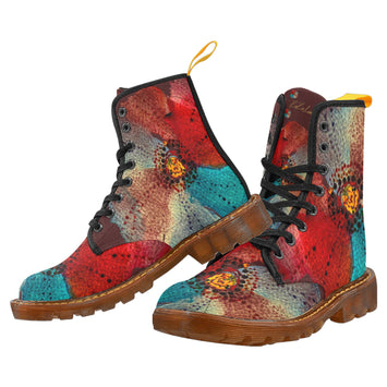 Grand Fleur ZoZo Nylon Canvas Boots For Women Model 1203H