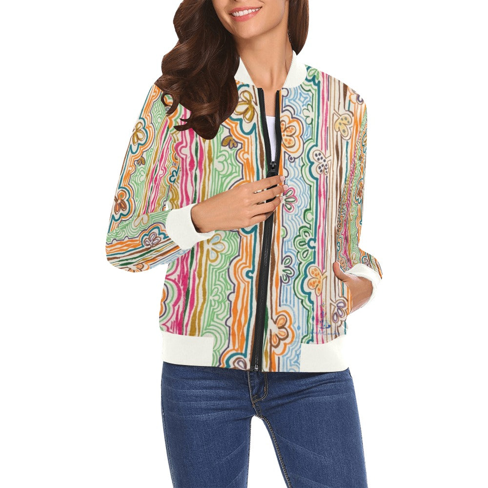 Spring Fever W Bomber Jacket for Women