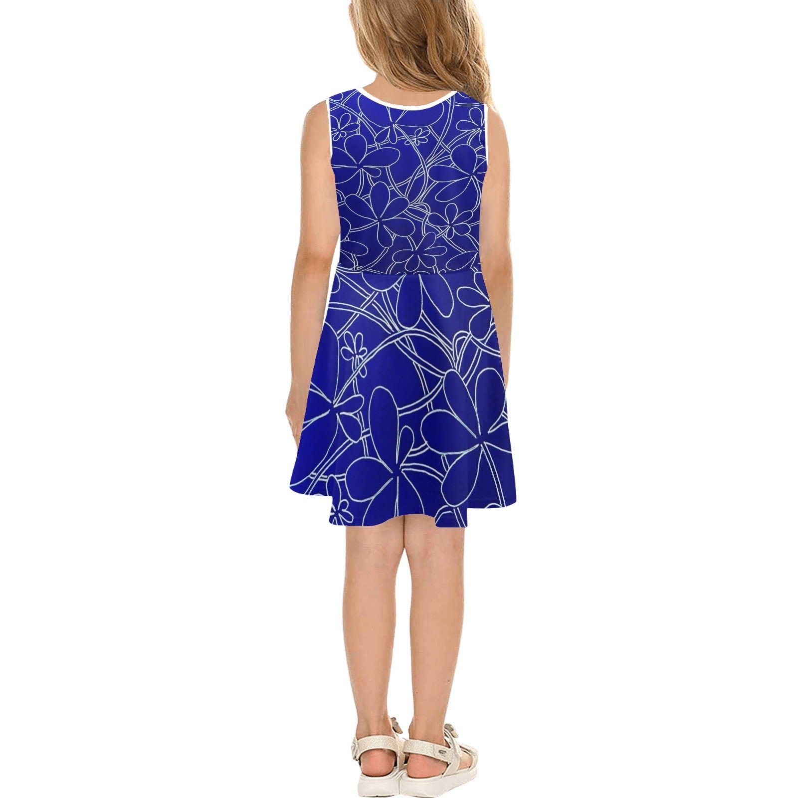 Infinity Bloom Girls' Sleeveless Sundress