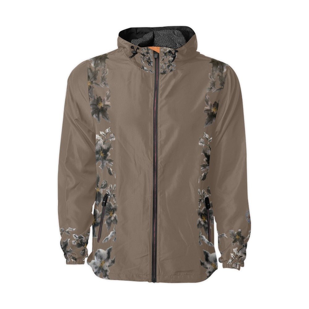 Flower Power Sienna Unisex All Over Print Windbreaker (Model H23) - Lana Art Sweden