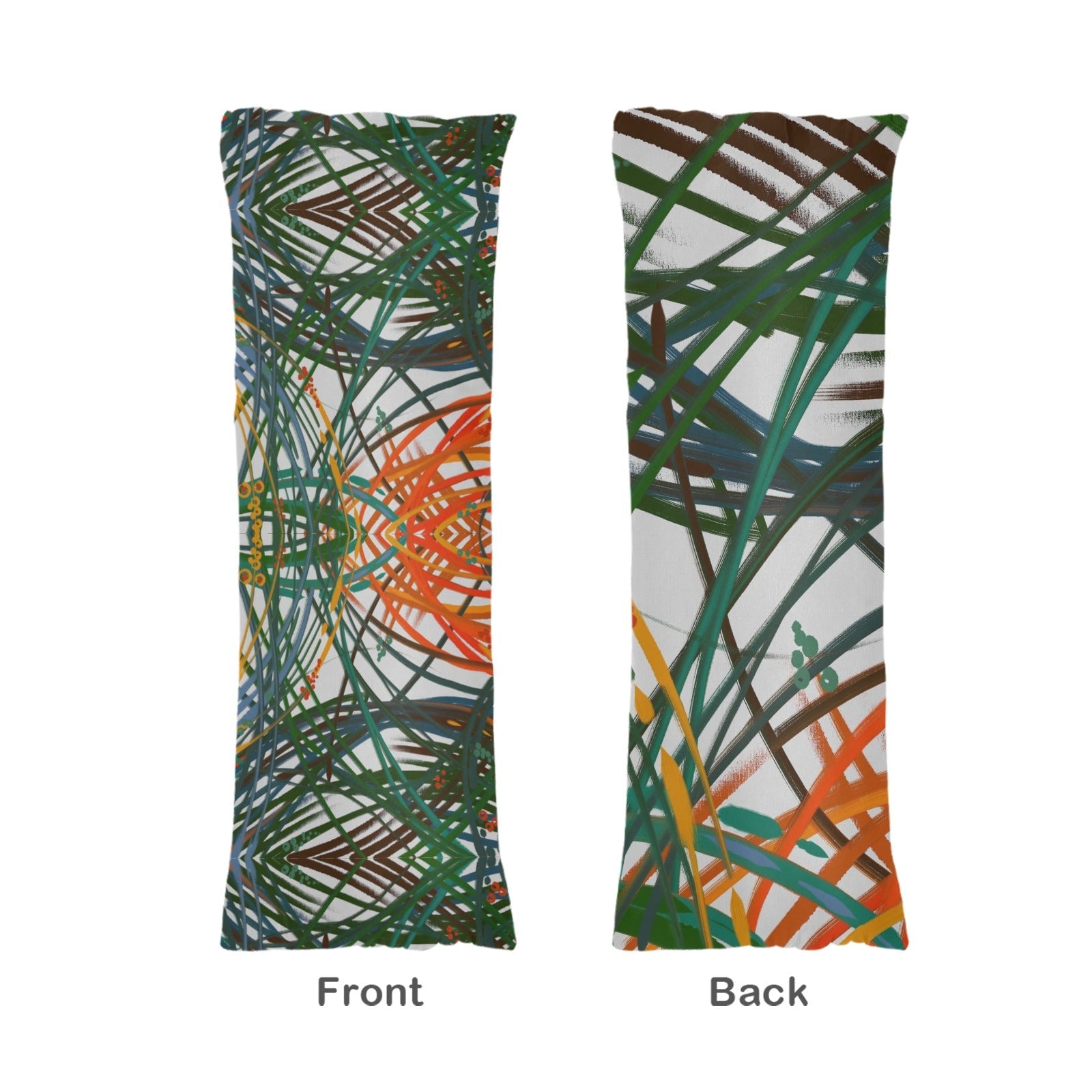 Grass in the Wind Body Pillow Case 20" x 54" - Lana Art Sweden