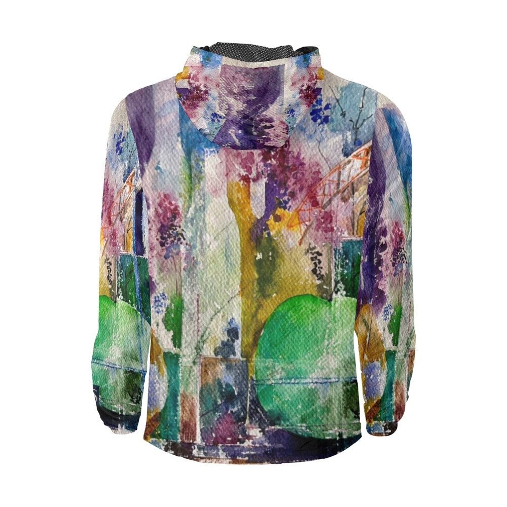 Green Apple Unisex Windbreaker - Lana Art Sweden