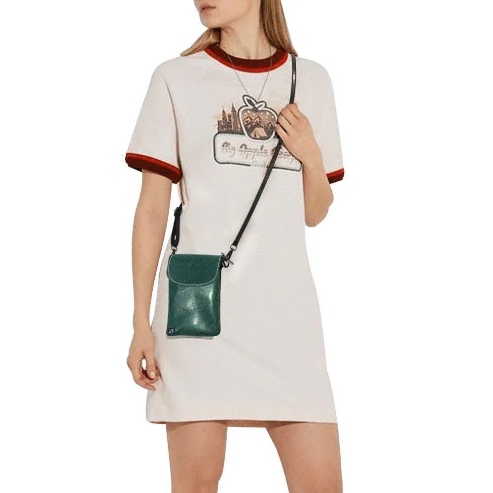 Greenery Small Cell Phone Purse - Lana Art Sweden