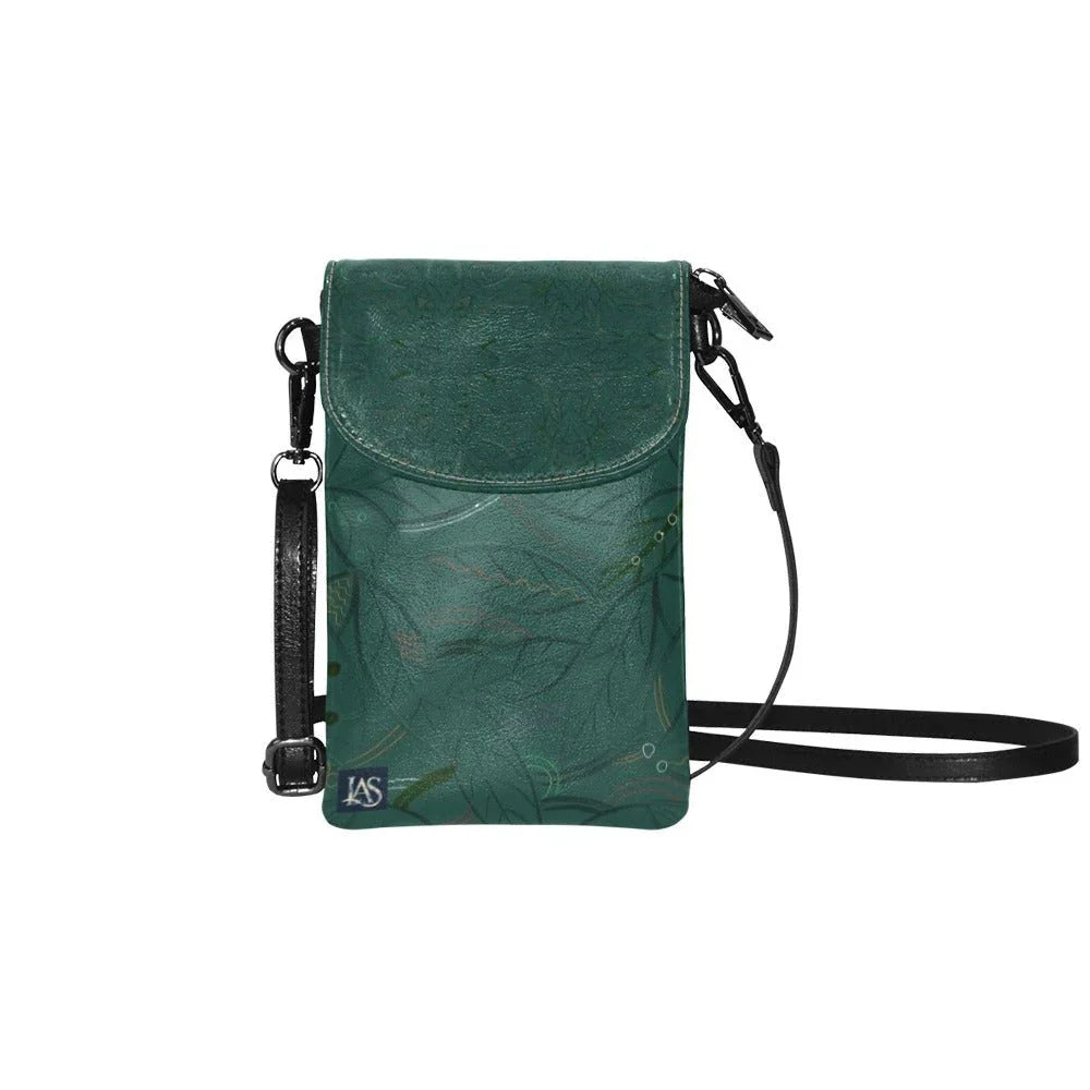 Greenery Small Cell Phone Purse - Lana Art Sweden