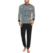I Checked You! Men's All Over Print Pajama Set - Lana Art Sweden