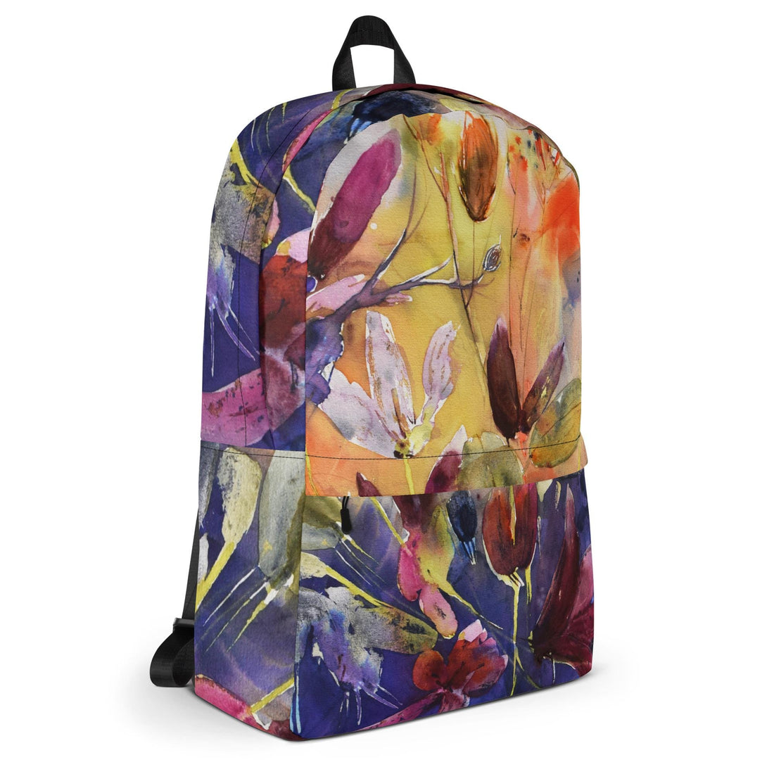 Unique backpack with original painting by LanaArtSweden