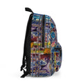 LanaArt Sweden Backpack with Circles on Water Art Design