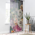 LanaArt Sweden custom photo window curtain with one-sided print and 4