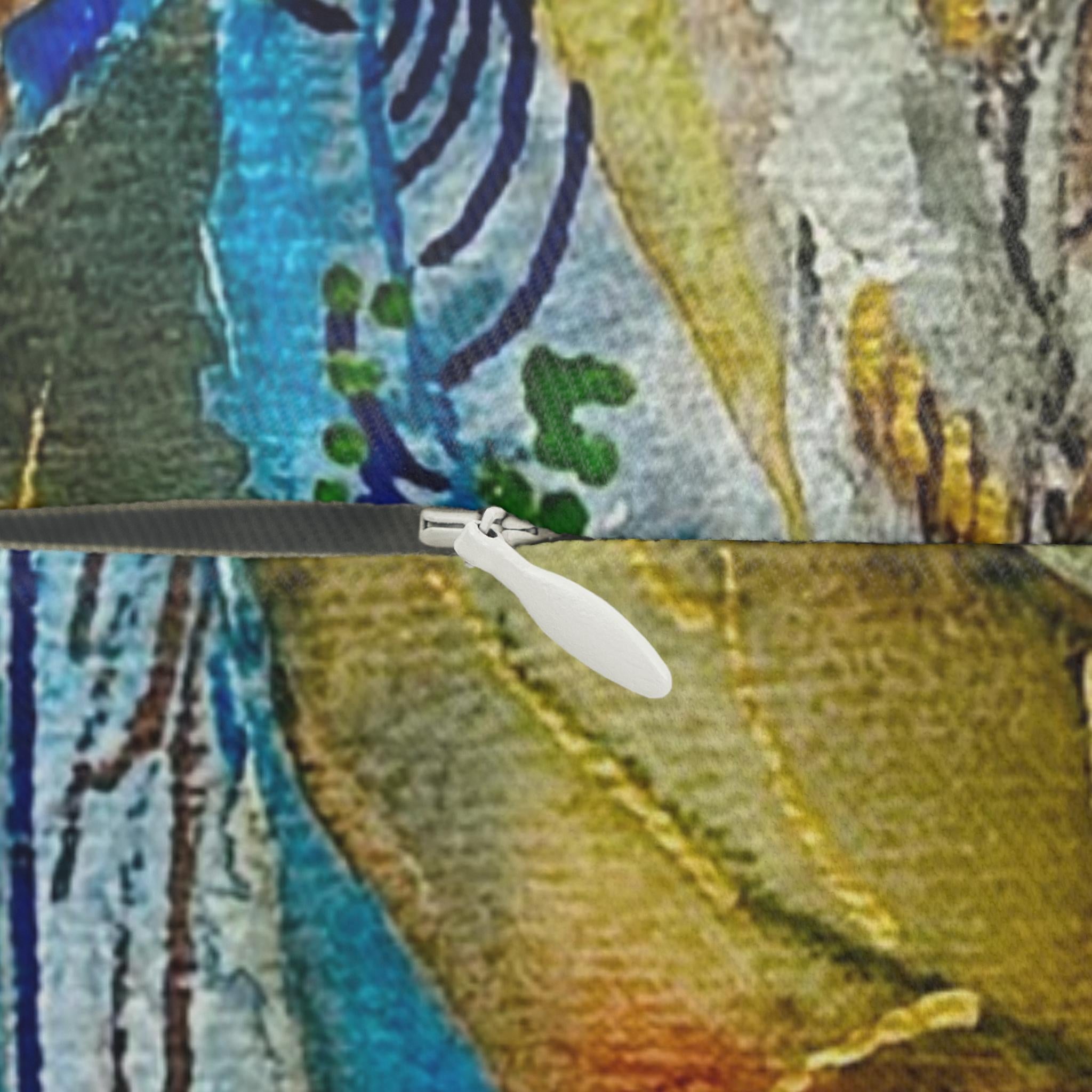 Lendenkissenbezug mit Original-Kunstwerk, 20 x 14 Zoll