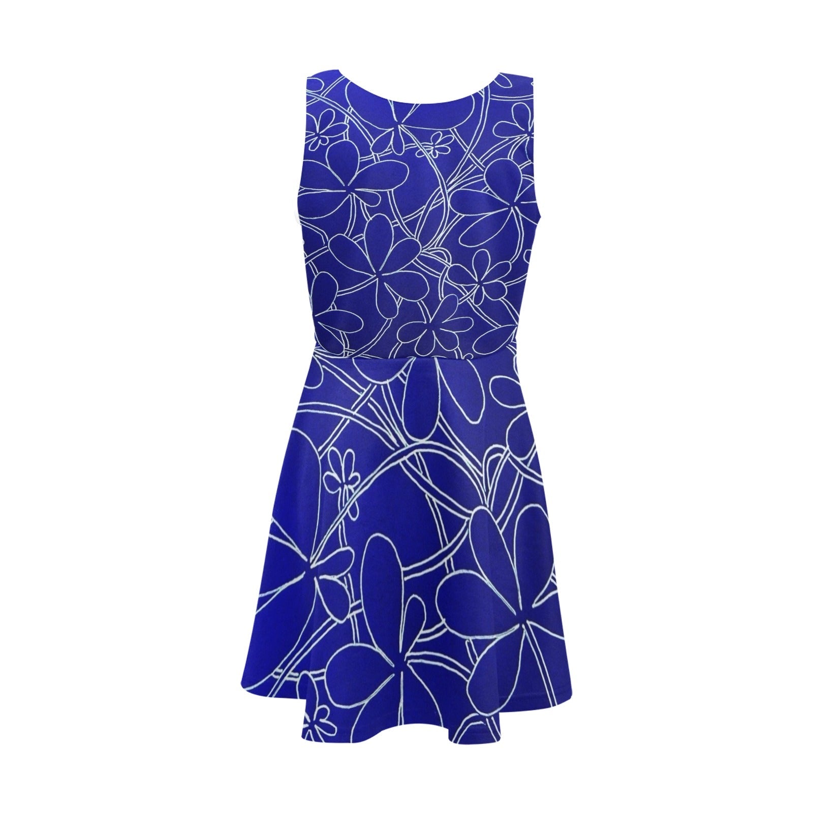 Infinity Bloom Girls' Sleeveless Sundress - Lana Art Sweden