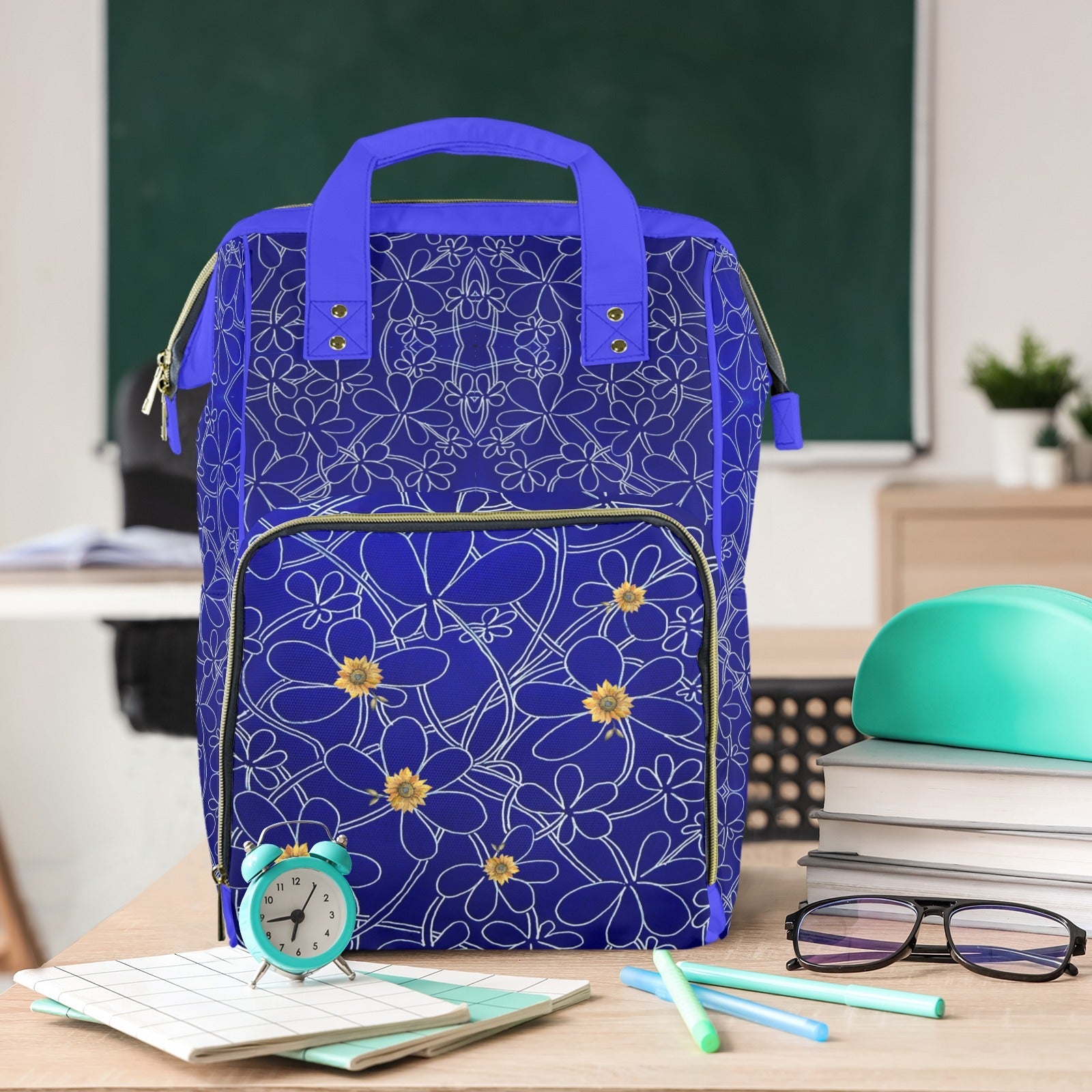 Infinity Bloom Tatiana Multi - Function Travel Diaper Bag - Large - Lana Art Sweden