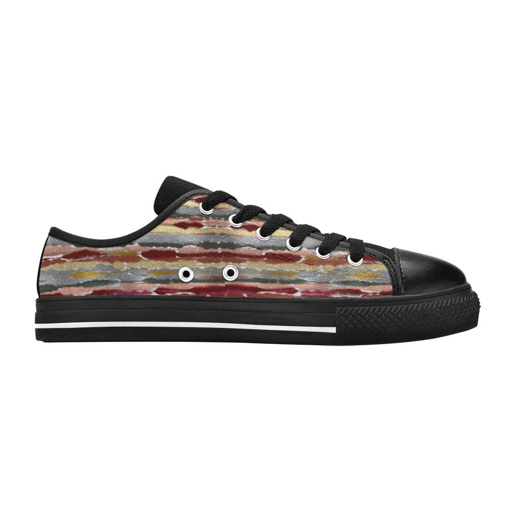 Irridescent Men's Classic Canvas Shoes - Lana Art Sweden