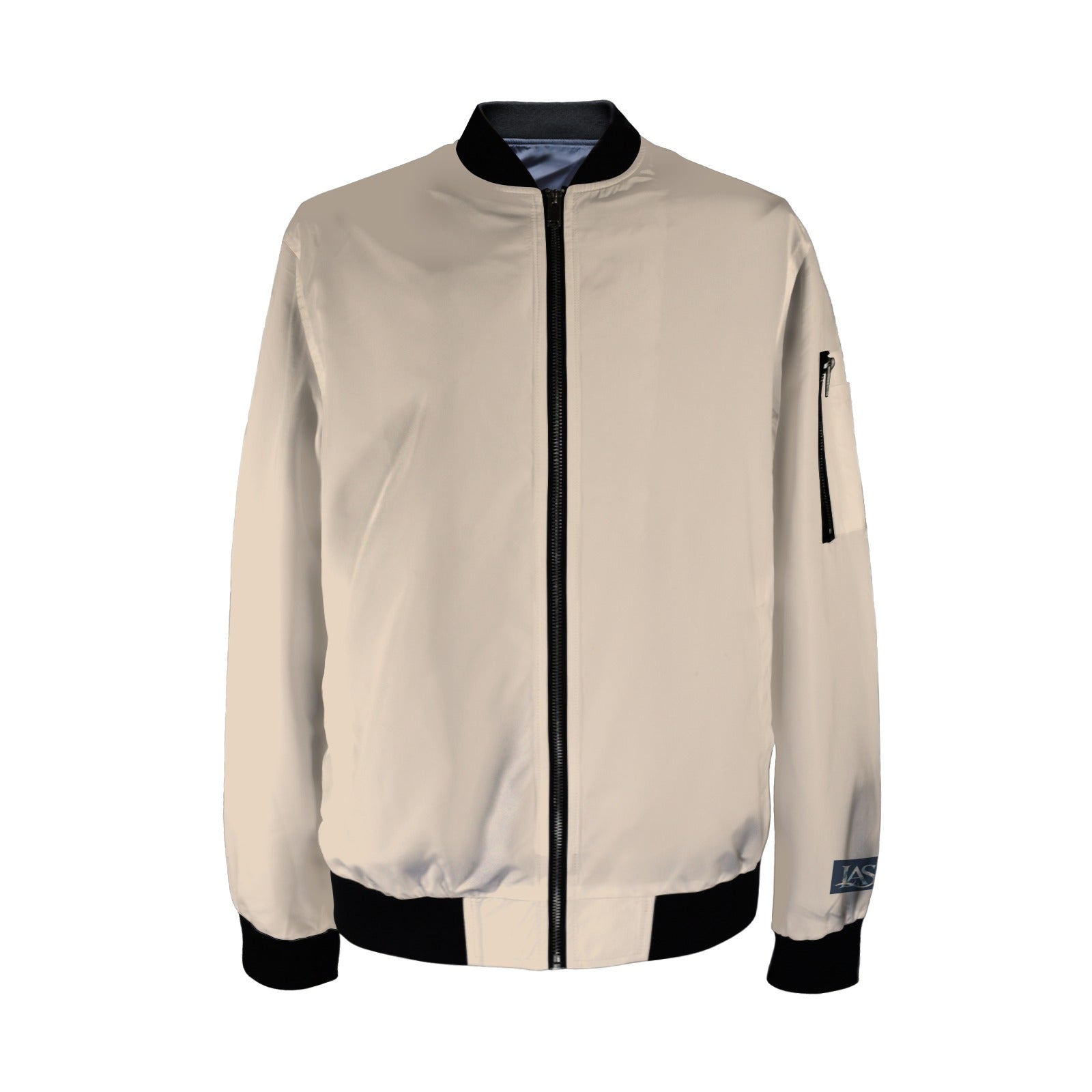 Ivory Sage Men's Bomber Jacket - Lana Art Sweden