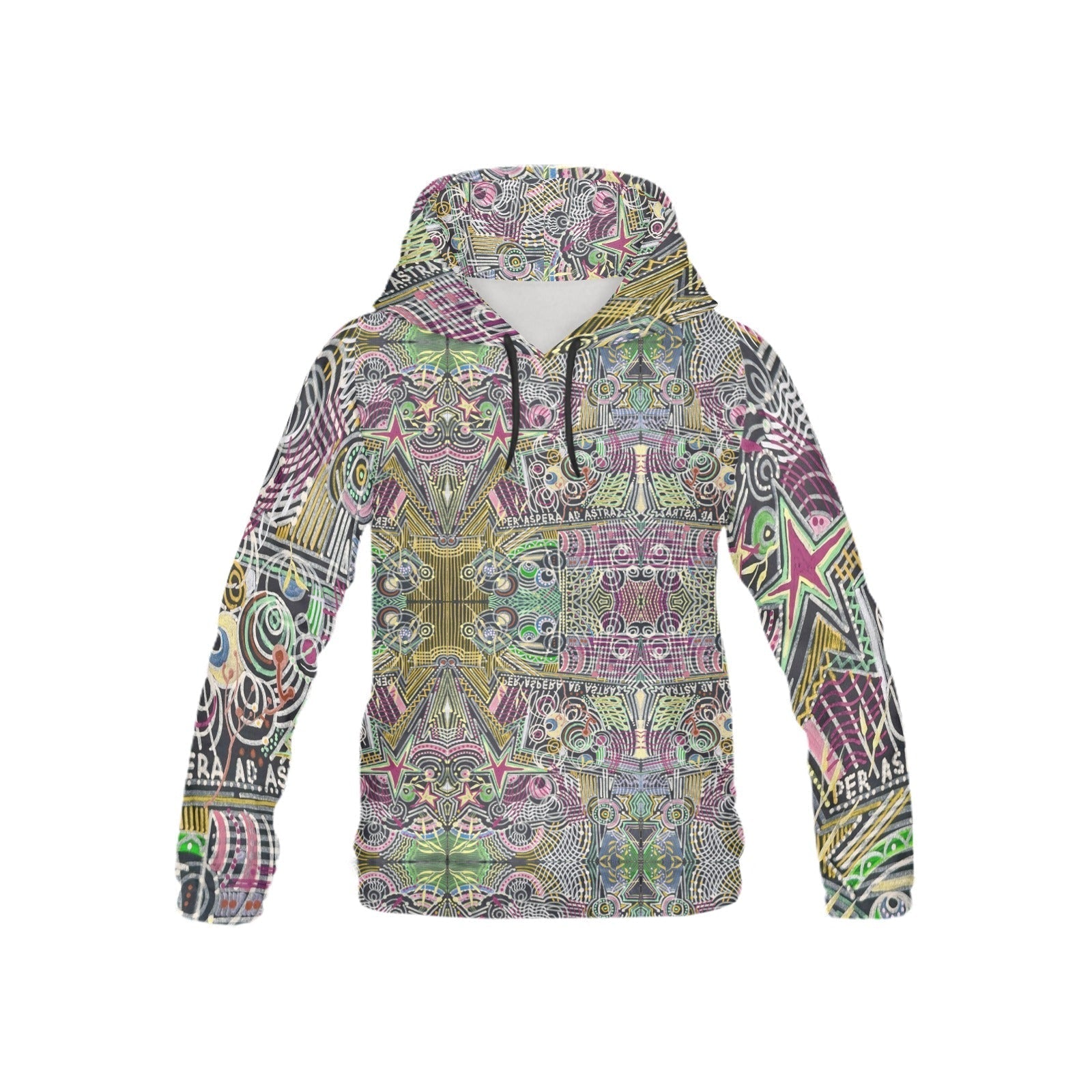 Kids Rule! All Over Print Hoodie for Kids - Lana Art Sweden