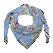 LanaArtSweden Artwork Scarf, 27"x27", 70x70 cm - Lana Art Sweden