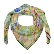 LanaArtSweden Artwork Scarf, 27"x27", 70x70 cm - Lana Art Sweden