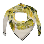 LanaArtSweden Artwork Scarf, 27"x27", 70x70 cm - Lana Art Sweden