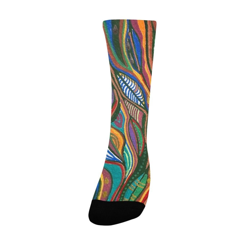 Lanterna Women's Custom Socks - Lana Art Sweden
