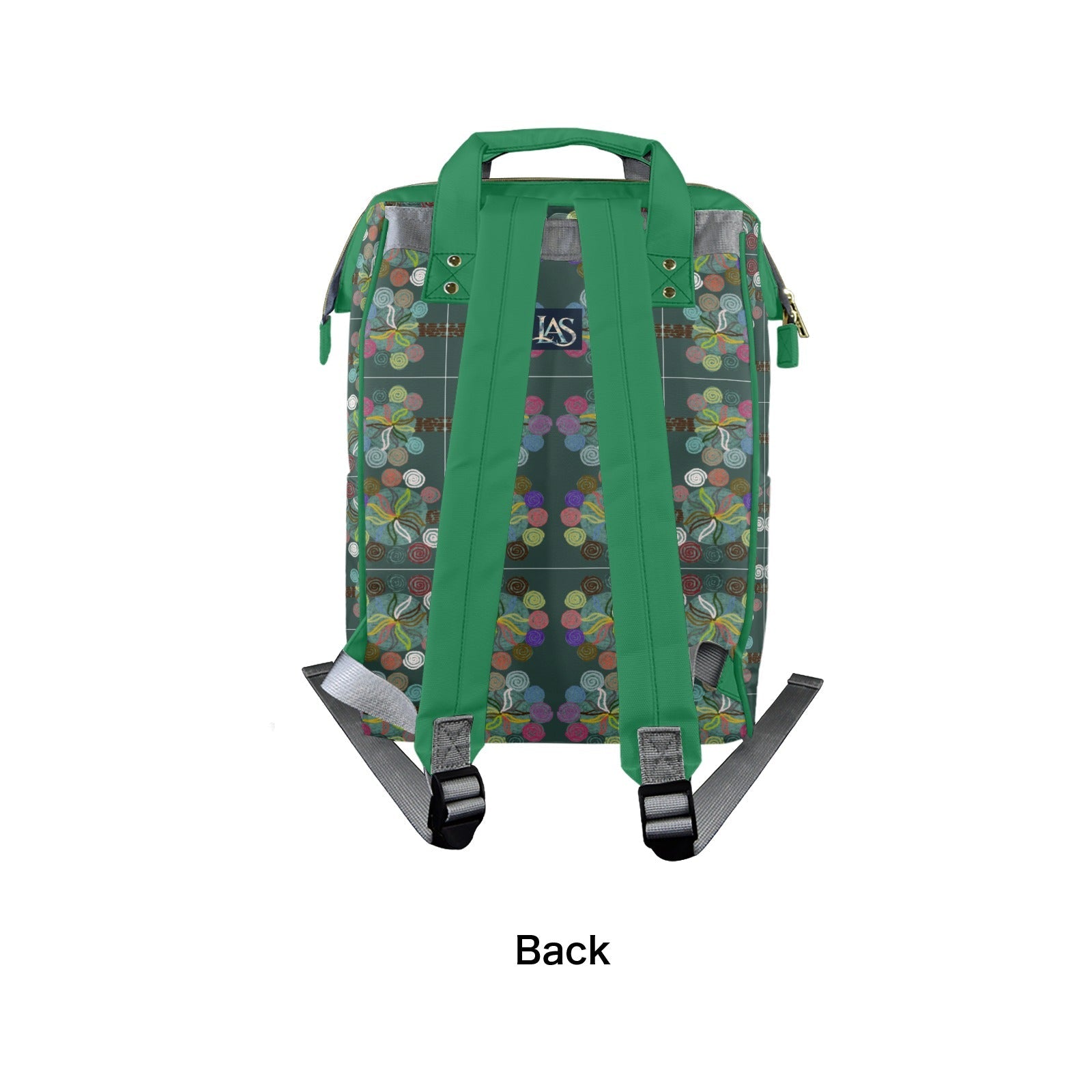 Magic Trees Green Multi - Function Travel Diaper Bag - Large - Lana Art Sweden