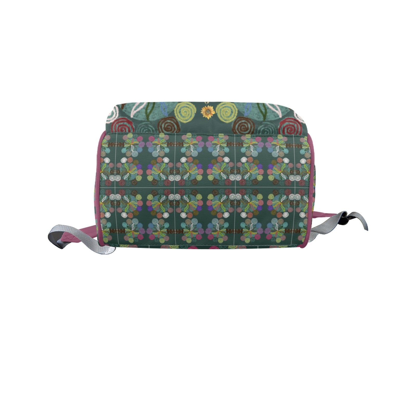 Magic Trees Magenta Large Multi - Function Travel Bag - Lana Art Sweden