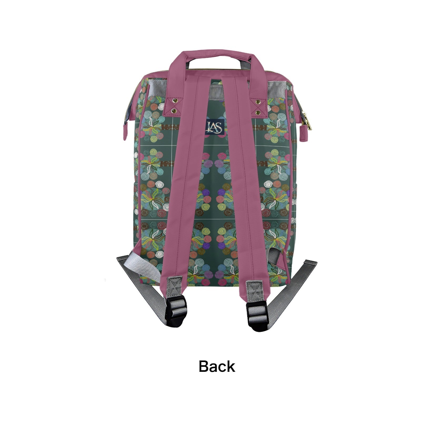 Magic Trees Magenta Large Multi - Function Travel Bag - Lana Art Sweden