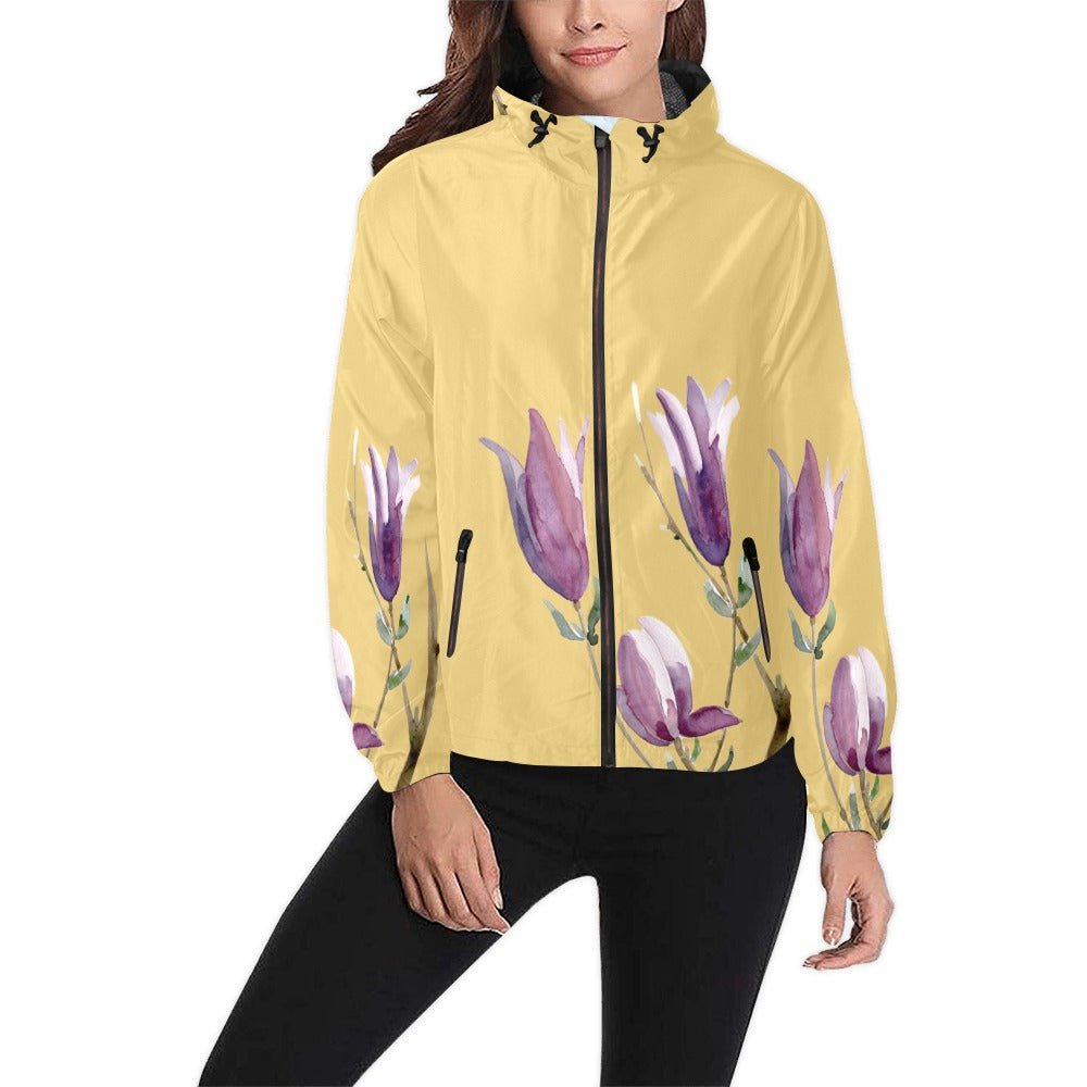 Magnolia Buttercup Unisex Windbreaker - Lana Art Sweden