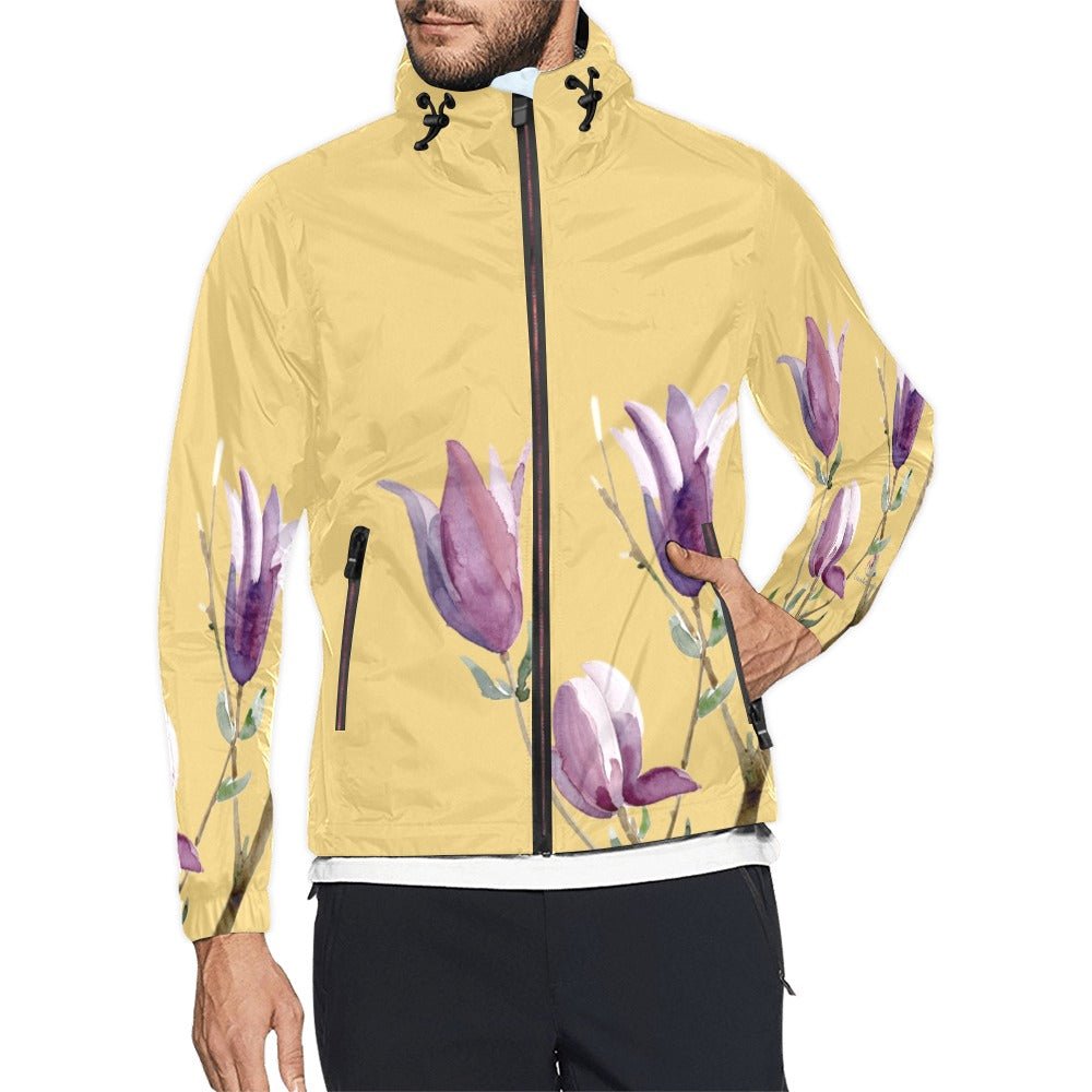 Magnolia Buttercup Unisex Windbreaker - Lana Art Sweden