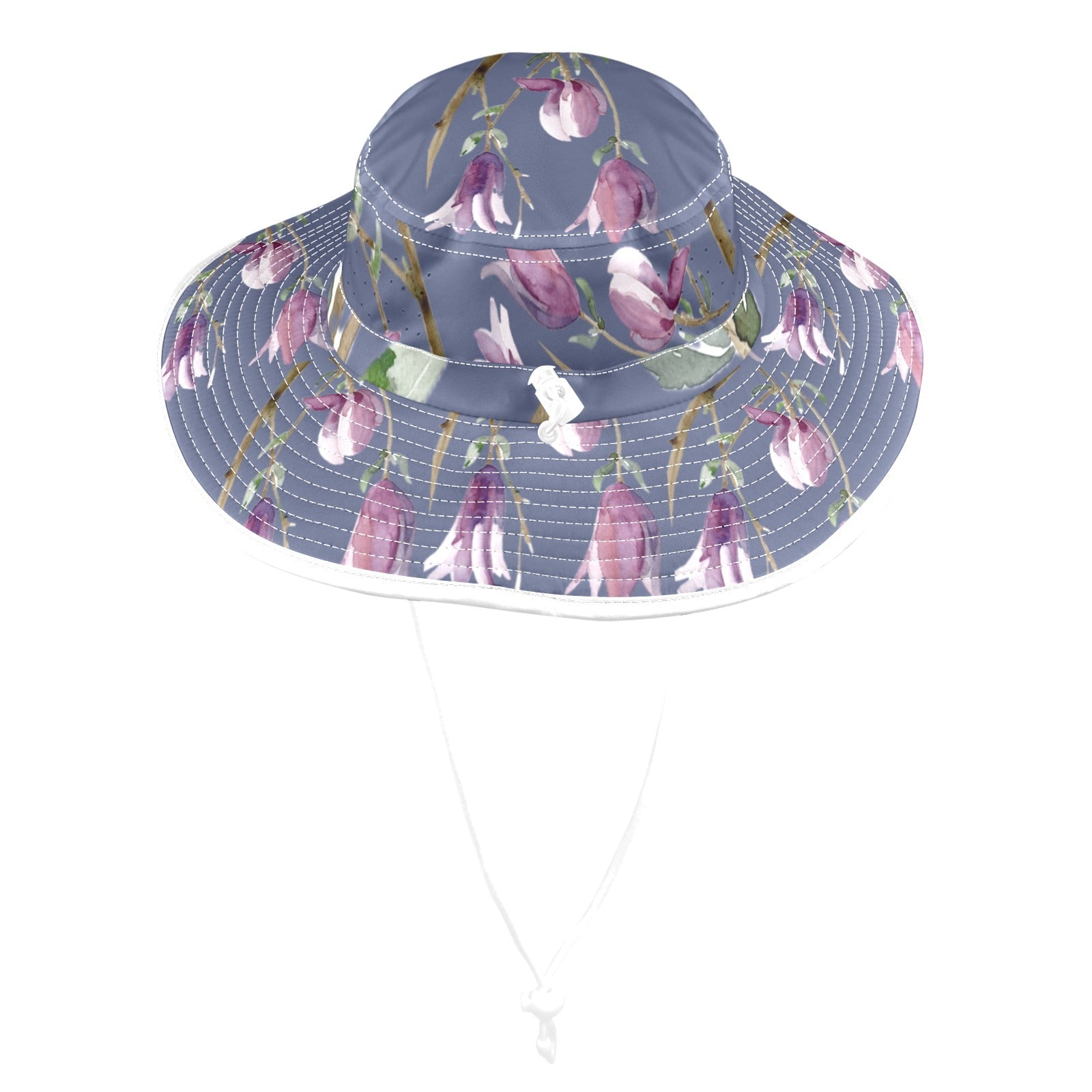 Magnolia Future Dusk Wide Brim Bucket Hat - Lana Art Sweden