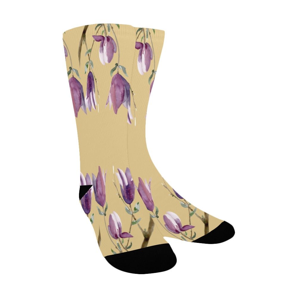 Magnolia Mangold Women's Custom Socks - Lana Art Sweden