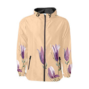 Magnolia Roasted Peach Unisex Windbreaker - Lana Art Sweden