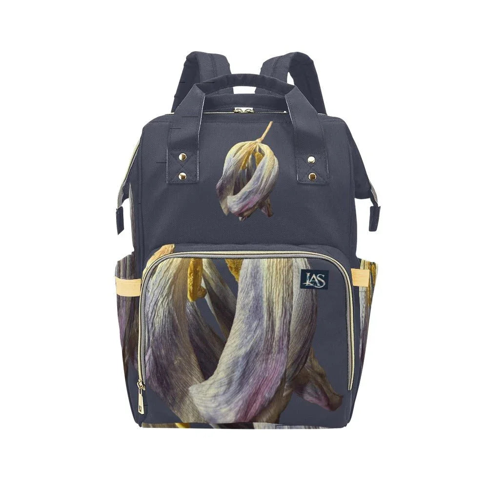 Majestic Tulip Crown Royal Multi - Function Backpack - Lana Art Sweden