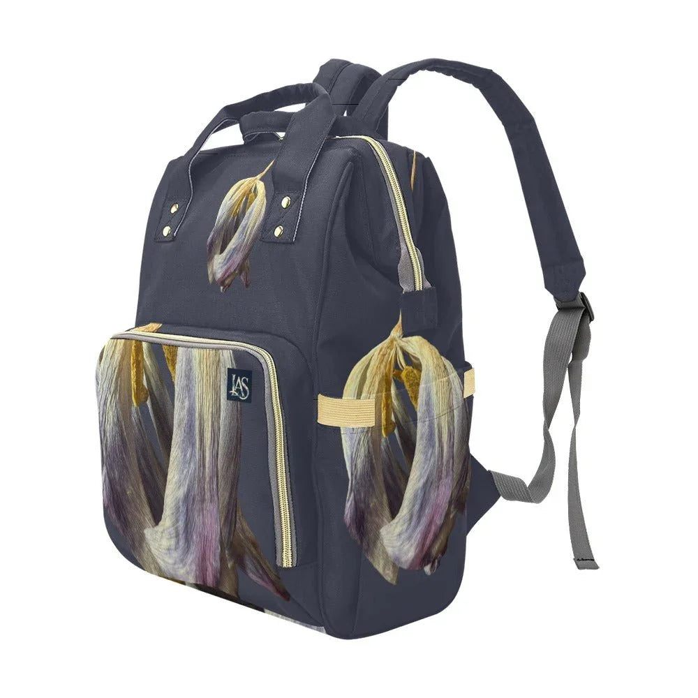 Majestic Tulip Crown Royal Multi - Function Backpack - Lana Art Sweden