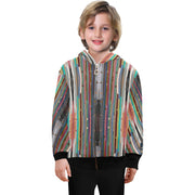 My Stripes Mega Big Boys' Zip Up Hoodie (H58) - Lana Art Sweden