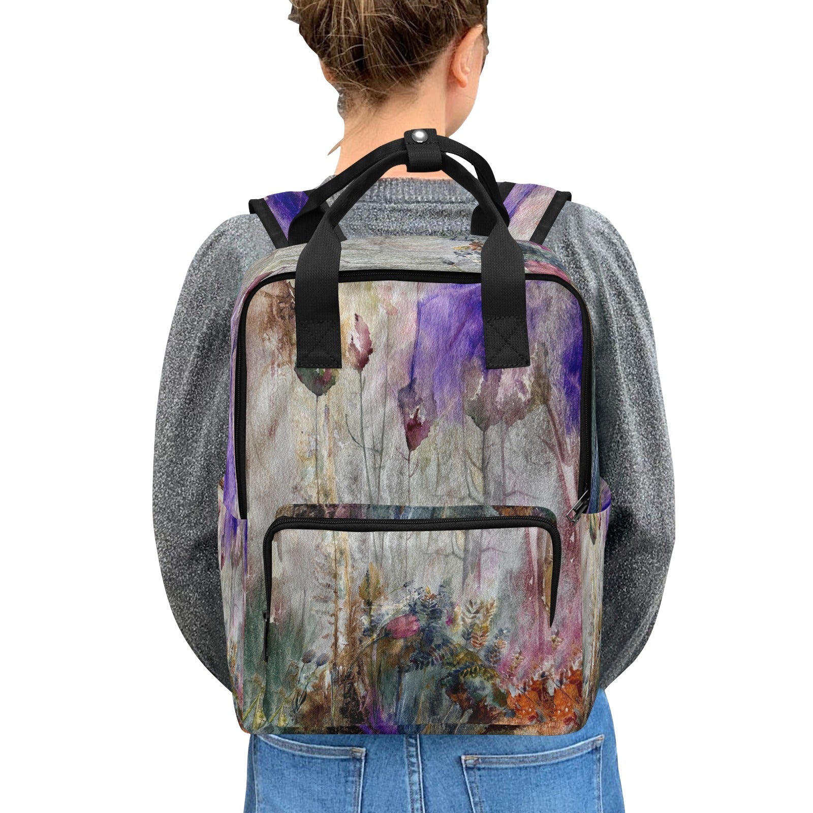 Mystic Forest Twin Handle Backpack - Lana Art Sweden