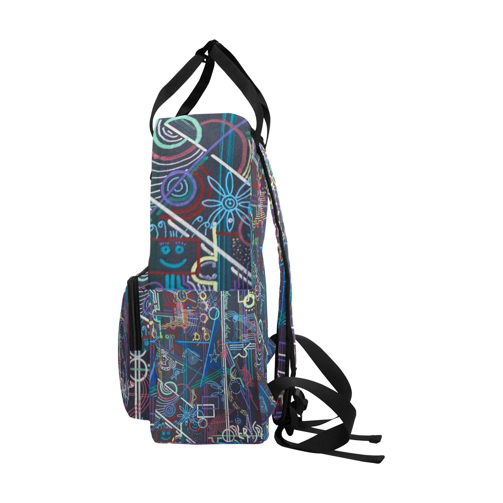 Per Aspera Animals Twin Handle Backpack - Lana Art Sweden