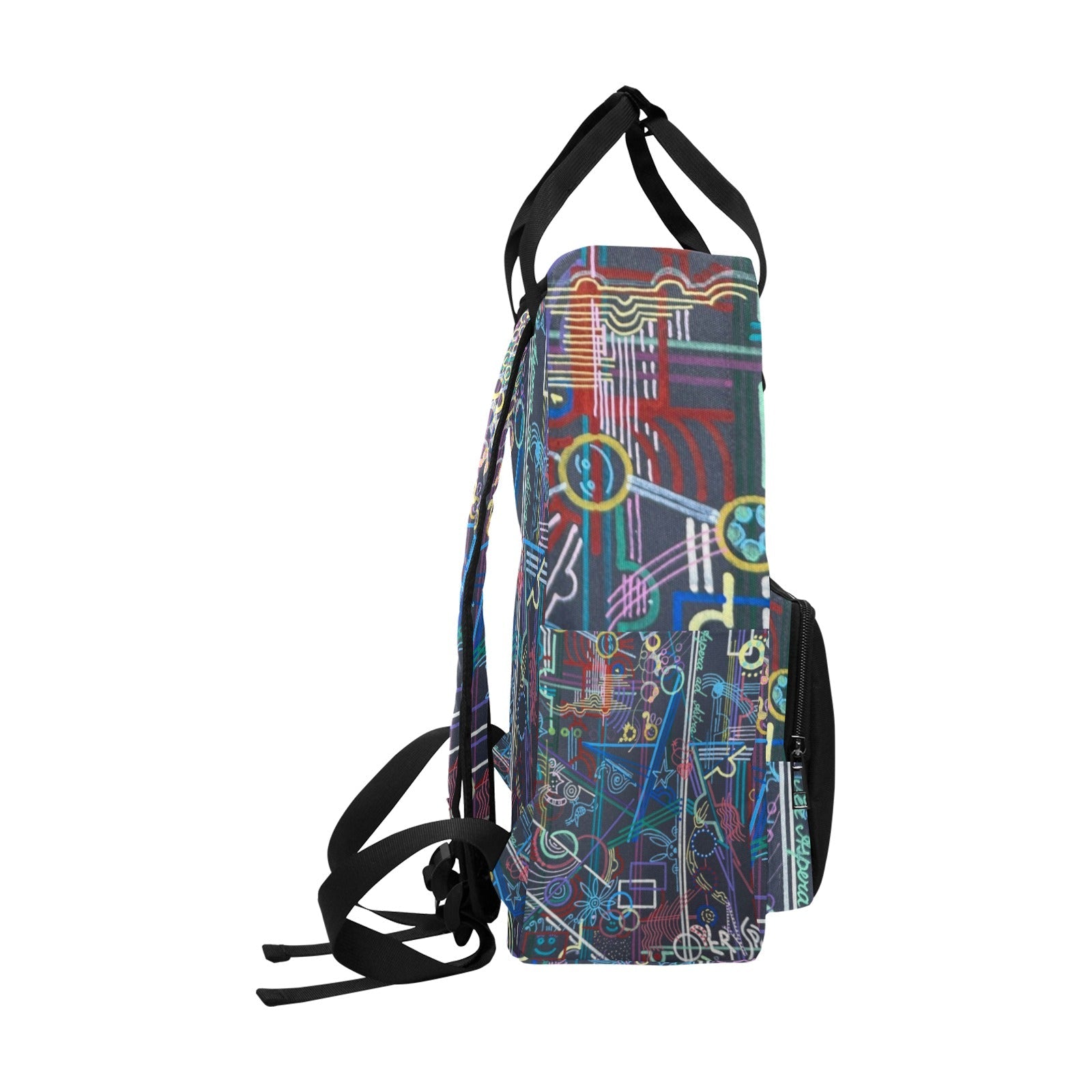 Per Aspera Animals Twin Handle Backpack - Lana Art Sweden