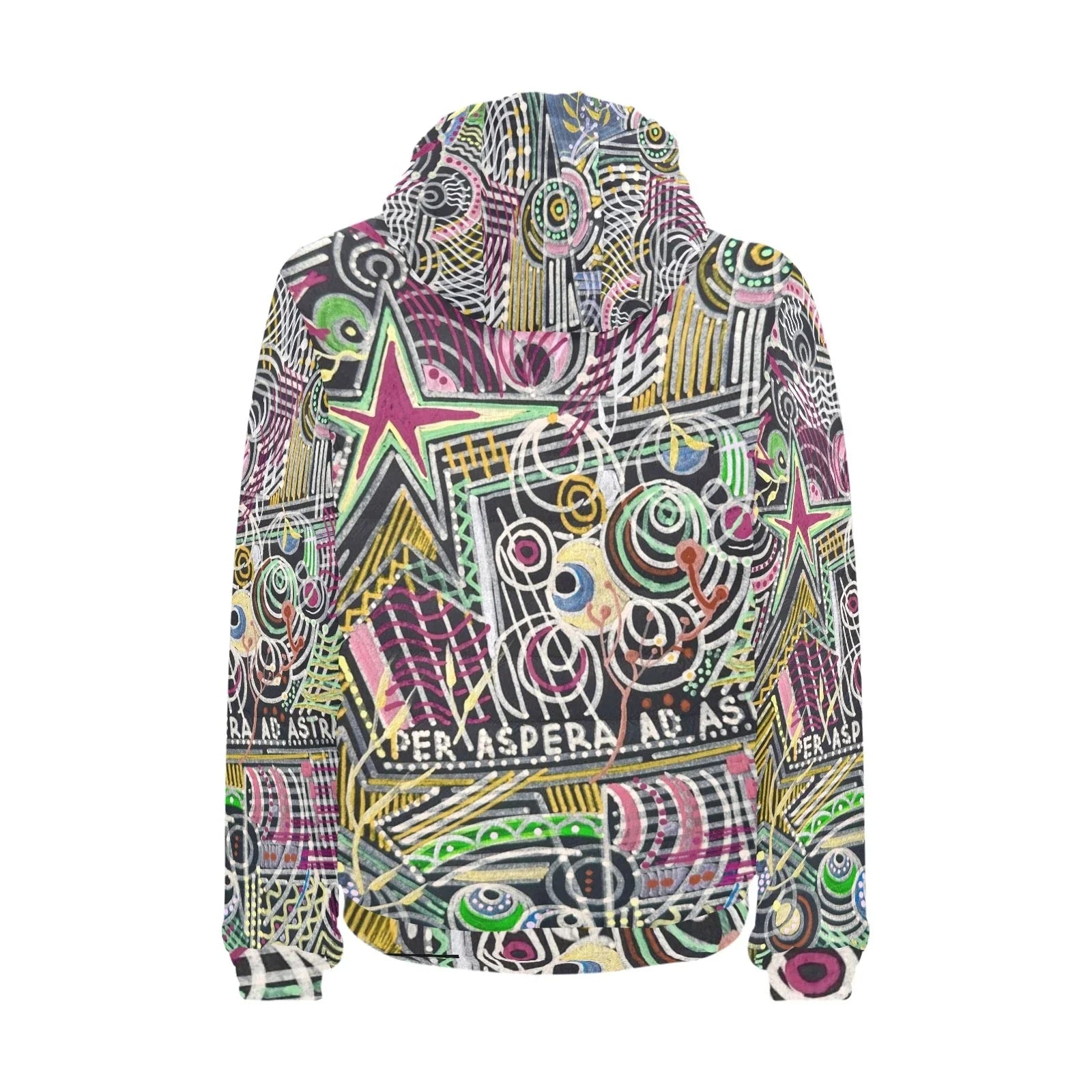Per Aspera Hooded Jacket - Lana Art Sweden