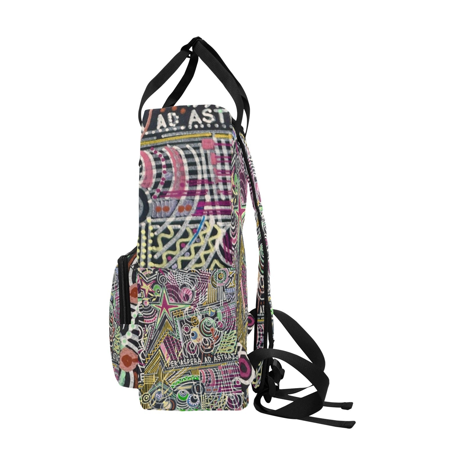 Per Aspera Twin Handle Backpack - Lana Art Sweden