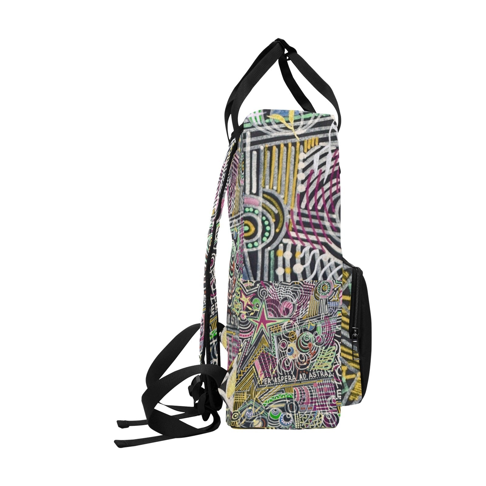 Per Aspera Twin Handle Backpack - Lana Art Sweden