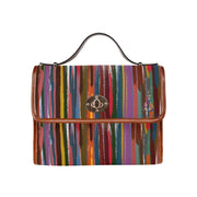 Power Stripes Waterproof Shoulder Strap Canvas Bag - Lana Art Sweden