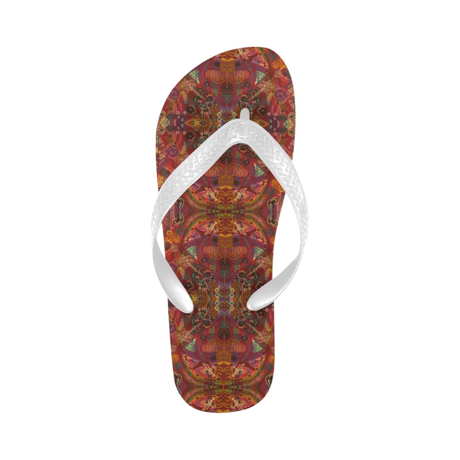 Purple Swirls Flip Flops - Lana Art Sweden